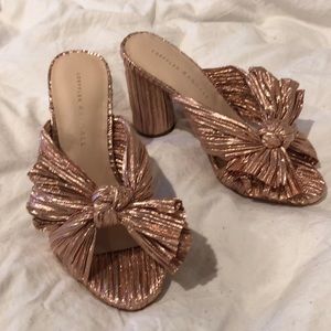 Loeffler Randall Penny Knot Mules *NWOT*
